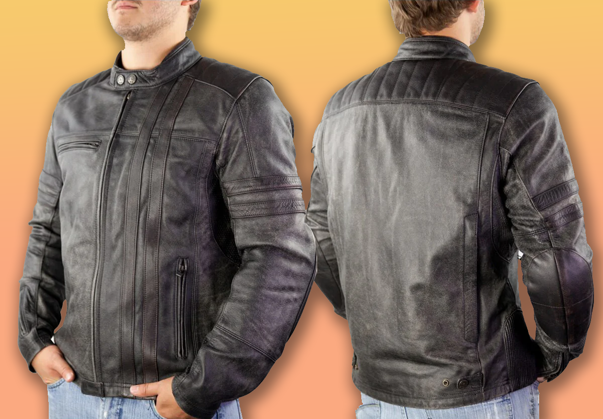 Scorpion EXO 1909 Leather Motorcycle Jacket: A Stylish Blend of Vintage Aesthetics and Modern Protection