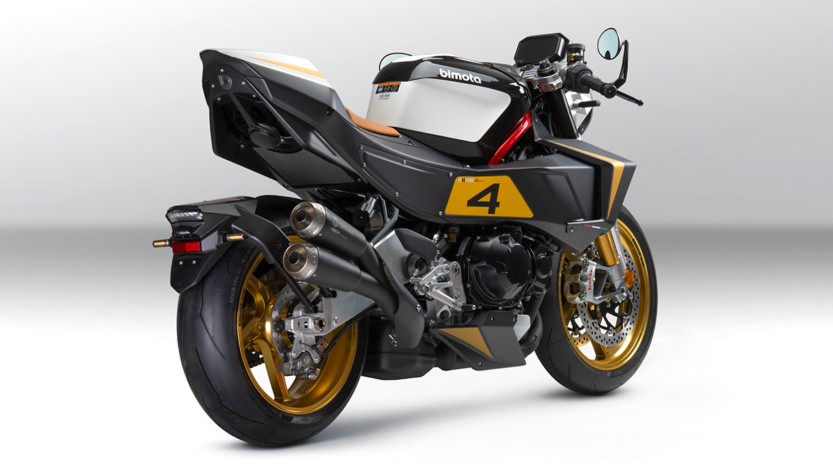 Bimota Unveils KB4RC: A Fusion of Café Racer Charm and MotoGP Performance