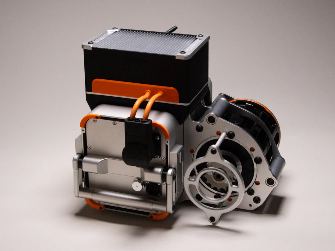 Revolutionizing Custom Café Racers: D2G Unveils Plug-and-Play 72V Electric Crate Motor